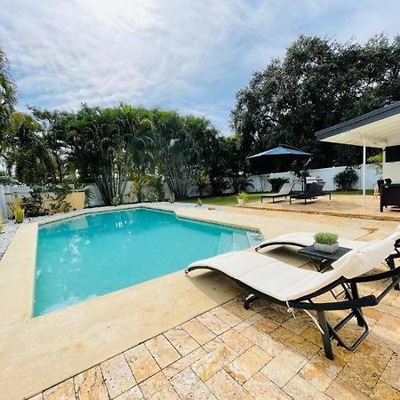 Tropical Oasis House Private Pool Family Yard Villa Fort Lauderdale Dış mekan fotoğraf